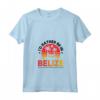 Donna Belize Maglietta con Collo a V - I'd Rather Be In Belize - Accessori perfetti per la vacanza in Belize