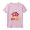 Donna Belize Maglietta con Collo a V - I'd Rather Be In Belize - Accessori perfetti per la vacanza in Belize