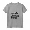 Donna Belize - Maglietta Ask Me About Belize con Collo a V - Ideale per Vacanza nel Paese