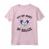 Lost My Heart In Belize - Belize Maglietta Accessori Perfetti per gli Amanti del Paese - Ideale per la Vacanza