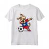 Dabbing Dog Belize Calcio Bandiera del Belize - Divertente Maglietta da Calcio per Tifosi - Regalo Compleanno o Natale