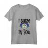 Donna Belize - Maglietta con Collo a V - Design I Belize in you - Ideale per Viaggiatori e Souvenir del Belize