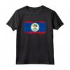 Bandiera Nazionale del Belize Maglietta - Orgoglio Nazionale - Souvenir Leggero e Taglio Classico