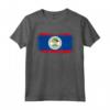 Bandiera Nazionale del Belize Maglietta - Orgoglio Nazionale - Souvenir Leggero e Taglio Classico