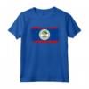 Bandiera Nazionale del Belize Maglietta - Orgoglio Nazionale - Souvenir Leggero e Taglio Classico