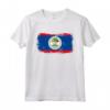 Bandiera Nazionale del Belize Maglietta - Orgoglio Nazionale - Souvenir Leggero e Taglio Classico