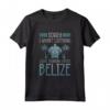 Belize Belize Maglietta - Sorry I Wasn't Listening I Was Thinking About Belize - Ideale per Souvenir o Regalo