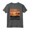 Belize Belize Maglietta - Design Belize is my Happy Place - Accessori Perfetti per gli Amanti del Belize