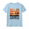 Belize Belize Maglietta - Design Belize is my Happy Place - Accessori Perfetti per gli Amanti del Belize