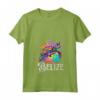 Donna Belize Maglietta con Collo a V - Design Spiaggia Tropicale - Ideale per Amanti del Viaggio