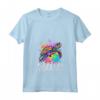Donna Belize Maglietta con Collo a V - Design Spiaggia Tropicale - Ideale per Amanti del Viaggio