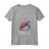 Donna Belize Maglietta con Collo a V - Design Spiaggia Tropicale - Ideale per Amanti del Viaggio