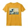 La Grande Onda di Katsushika Hokusai - Maglietta Arte Giapponese con Design Elegante - Ideale per Appassionati d'Arte
