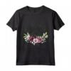 Berger Picard Gifts - Stampa floreale con zampa di cane Maglietta - Ideale per gli amanti del Berger Picard