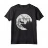 Uomo HapTiger Abbigliamento E Luna Divertente Halloween Costume Maglietta - Ideale Regalo per Bambini, Adolescenti e Amanti dei Cani