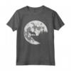 Uomo HapTiger Abbigliamento E Luna Divertente Halloween Costume Maglietta - Ideale Regalo per Bambini, Adolescenti e Amanti dei Cani