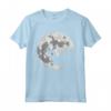 Uomo HapTiger Abbigliamento E Luna Divertente Halloween Costume Maglietta - Ideale Regalo per Bambini, Adolescenti e Amanti dei Cani