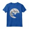 Uomo HapTiger Abbigliamento E Luna Divertente Halloween Costume Maglietta - Ideale Regalo per Bambini, Adolescenti e Amanti dei Cani