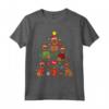Berger Picard Christmas Tree Dog Funny Gift Maglietta - Ideale per Amanti degli Animali e Proprietari di Cani