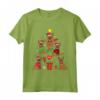 Berger Picard Christmas Tree Dog Funny Gift Maglietta - Ideale per Amanti degli Animali e Proprietari di Cani