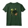 Divertente Berger Picard Alien Walking UFO Pet Dog Mom Dad Maglietta - Regalo Perfetto per Amanti dei Cani e Credenti degli Alieni - Ideale per Natale, Ringraziamento o Compleanni