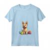 Donna Berger Picard Razza Cane Buona Pasqua - Maglietta Felice Pasqua con il Berger Picard - Ideale per Uomini, Donne e Bambini
