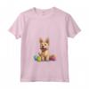 Donna Berger Picard Razza Cane Buona Pasqua - Maglietta Felice Pasqua con il Berger Picard - Ideale per Uomini, Donne e Bambini