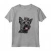 Berger Picard, razza canina con corona - Maglietta per Amanti di Cani Berger Picard - Regalo Unico per Amanti degli Animali