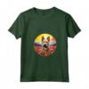 Colorato Berger Picard Fiore Tramonto Cucciolo Arte Cane Maglietta con Collo a V - Ideale per Amanti dei Cani Berger Picard e Proprietari - Arte Canina Unica