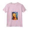 Berger Picard - Maglietta Dipinta con Cane Stellato per Mamma e Papà - Regalo Carino per Amanti di Cani - Ideale per Natale o Compleanno