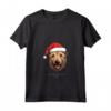 Berger Picard - Divertente Motivo Natalizio - Design Semplice Maglietta con Collo a V - Regalo di Natale per Amanti dei Cani