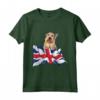HapTiger Berger Picard Maglietta - UK Flag Dog Lover Apparel for Canine Enthusiasts - Perfect Gift for Dog Owners
