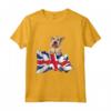 HapTiger Berger Picard Maglietta - UK Flag Dog Lover Apparel for Canine Enthusiasts - Perfect Gift for Dog Owners