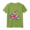 HapTiger Berger Picard Maglietta - UK Flag Dog Lover Apparel for Canine Enthusiasts - Perfect Gift for Dog Owners