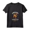 Donna Berger Picard Mamma Maglietta con Collo a V - Slogan 'I Miei Figli Hanno le Zampe' - Ideale per Amanti dei Cani Berger Picard
