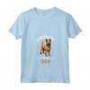 Donna Berger Picard Mamma Maglietta con Collo a V - Slogan 'I Miei Figli Hanno le Zampe' - Ideale per Amanti dei Cani Berger Picard