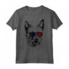 Berger Picard Dog 4 luglio USA Bandiera Maglietta - Regalo per Amanti dei Cani - Ideale per Natale o San Valentino