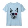 Berger Picard Dog 4 luglio USA Bandiera Maglietta - Regalo per Amanti dei Cani - Ideale per Natale o San Valentino