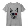 Berger Picard Dog 4 luglio USA Bandiera Maglietta - Regalo per Amanti dei Cani - Ideale per Natale o San Valentino