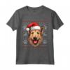 Berger Picard - Cappello di Babbo Natale Divertente per Cane Mamma Papà - Regalo Ideale per Natale, Ringraziamento o Compleanni