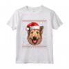 Berger Picard - Cappello di Babbo Natale Divertente per Cane Mamma Papà - Regalo Ideale per Natale, Ringraziamento o Compleanni