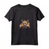 Donna Pigro Berger Picard Maglietta con Collo a V - Illustrazione Design - Ideale per Amanti dei Cani