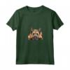 Donna Pigro Berger Picard Maglietta con Collo a V - Illustrazione Design - Ideale per Amanti dei Cani