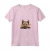 Donna Pigro Berger Picard Maglietta con Collo a V - Illustrazione Design - Ideale per Amanti dei Cani