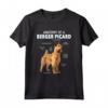 Anatomia Di Un Berger Picard - Maglietta Divertente per Amanti dei Cani - Acquista Online Maglietta Berger Picard