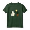 Berger Picard - Costume da Fantasma che Cammina per Halloween - Maglietta Divertente per Amanti dei Cani - Regalo per Halloween