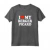 I Love My Berger Picard - Maglietta per Amanti dei Cani Berger Picard - Ideale per Proprietari di Animali
