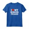 I Love My Berger Picard - Maglietta per Amanti dei Cani Berger Picard - Ideale per Proprietari di Animali