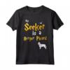 My Seeker is Berger Picard - Maglietta per Amanti dei Cani - Regalo Originale per Proprietari di Berger Picard