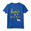 My Seeker is Berger Picard - Maglietta per Amanti dei Cani - Regalo Originale per Proprietari di Berger Picard